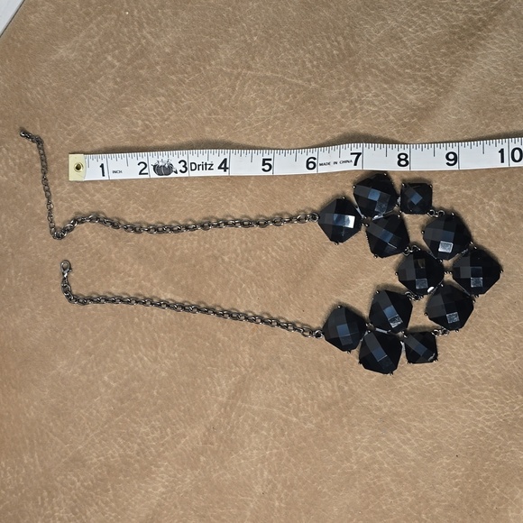 Black & Gunmetal Necklace - Picture 5 of 8
